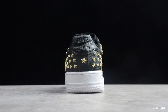 AR0639-001 1 STARS FORCE LOW BLACK AIR NIKE 0908